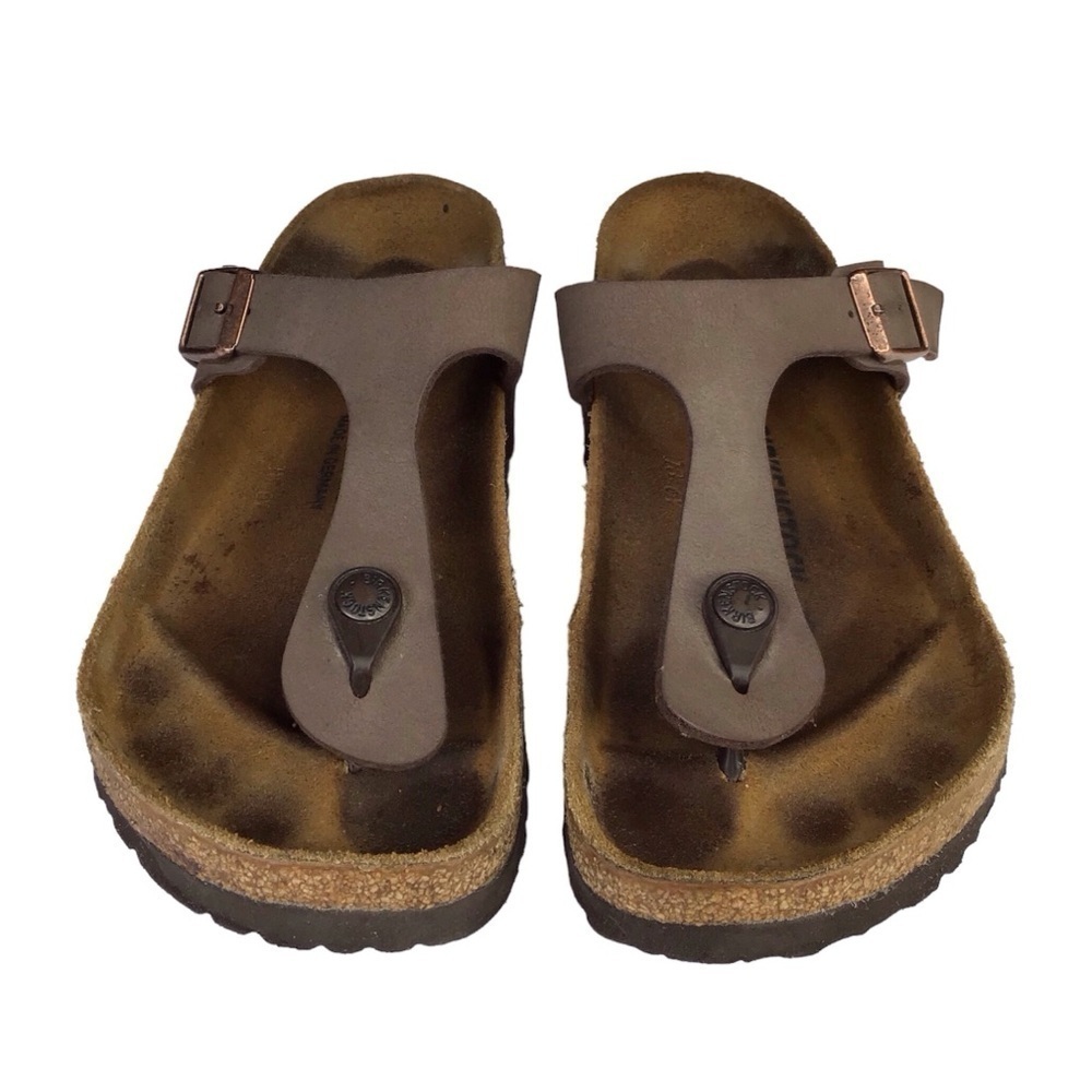 Birkenstock Gizeh Sandal in Mocha Size 7.
